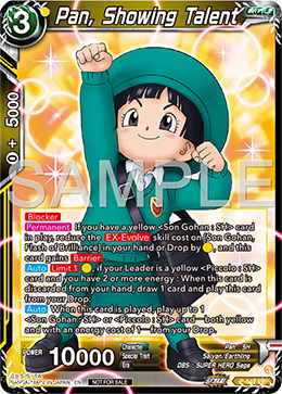Pan, Showing Talent, Tournament Promotion Cards · P-649