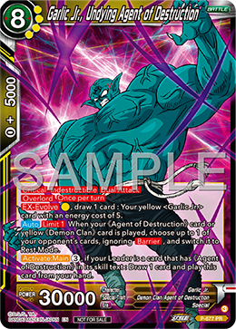 Garlic Jr., Undying Agent of Destruction, Tournament Promotion Cards · P-677