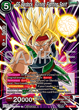 SS Bardock, Burning Fighting Spirit, Tournament Promotion Cards · P-698