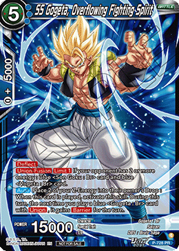 SS Gogeta, Overflowing Fighting Spirit, Tournament Promotion Cards · P-728