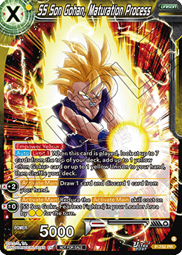 SS Son Gohan, Maturation Process, Tournament Promotion Cards · P-732
