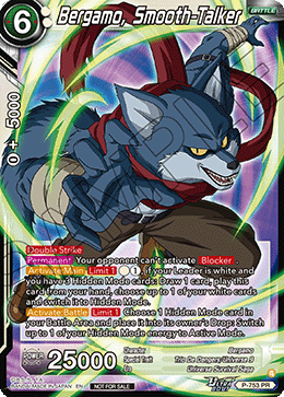 Bergamo, Smooth-Talker, Tournament Promotion Cards · P-753