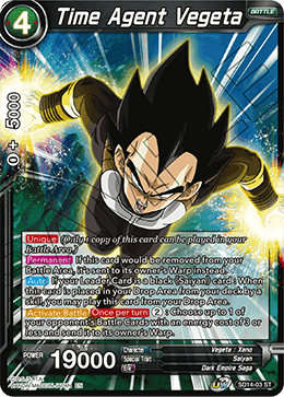 Time Agent Vegeta, Rise of the Unison Warrior · SD14-03