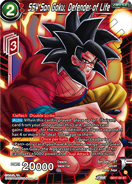 SS4 Son Goku, Defender of Life, Promotion Cards · SD17-02