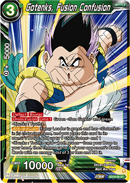 Gotenks, Fusion Confusion, Dawn of the Z-Legends · SD19-05
