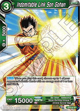 Indomitable Link Son Gohan, Colossal Warfare · SD4-02