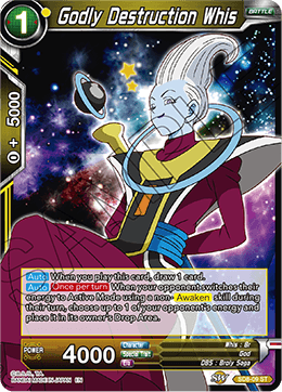 Godly Destruction Whis, Destroyer Kings · SD8-09