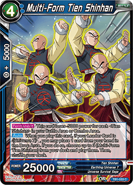 Multi-Form Tien Shinhan, Tournament of Power · TB1-033