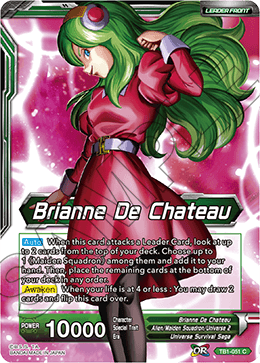 Brianne De Chateau // Ribrianne, Maiden of Anger, Tournament of Power · TB1-051