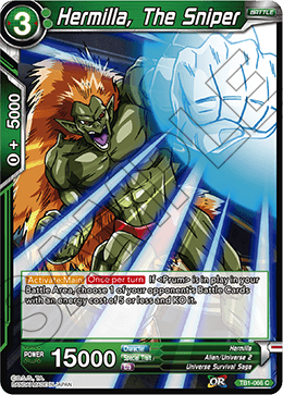 Hermilla, The Sniper, Tournament of Power · TB1-066