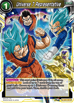 Universe 7 Representative, Tournament of Power · TB1-095