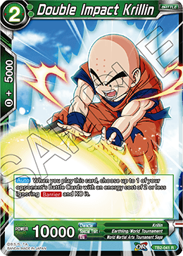 Double Impact Krillin, World Martial Arts Tournament · TB2-041