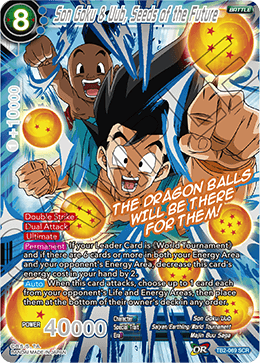 Son Goku & Uub, Seeds of the Future, World Martial Arts Tournament · TB2-069