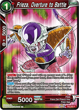 Frieza, Overture to Battle, Clash of Fates · TB3-005