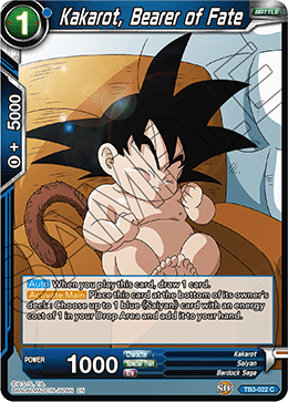 Kakarot, Bearer of Fate, Clash of Fates · TB3-022