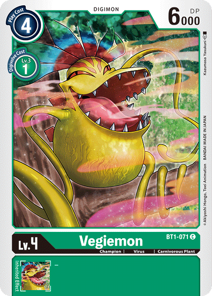 Vegiemon, Release Special Booster 1.0 · BT1-071