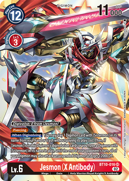 Jesmon, Xros Encounter · BT10-016