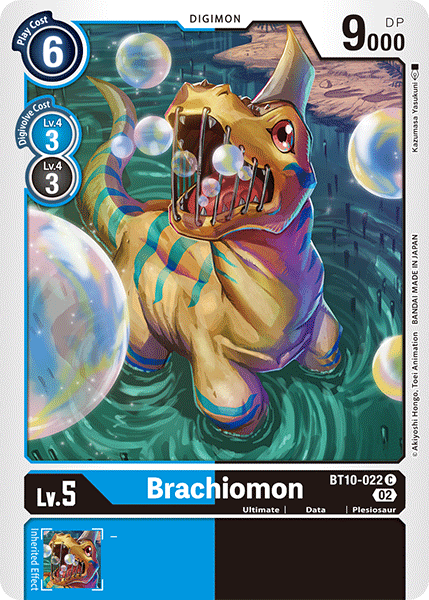 Brachiomon, Xros Encounter · BT10-022