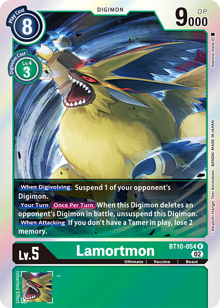 Lamortmon, Xros Encounter · BT10-054