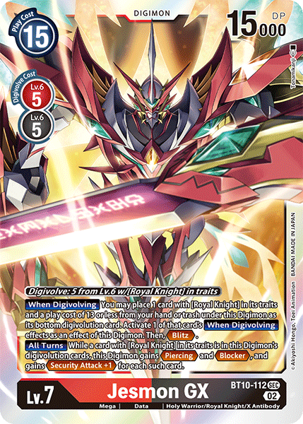 Jesmon GX, Xros Encounter · BT10-112