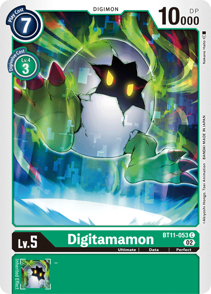 Digitamamon, Dimensional Phase · BT11-053