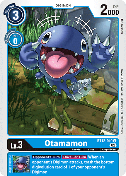Otamamon, Across Time · BT12-019