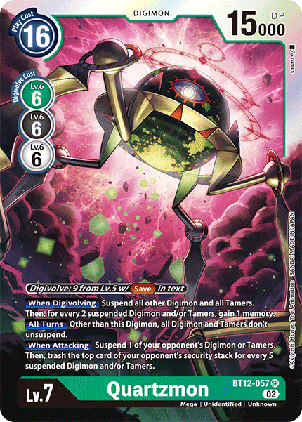 Quartzmon, Across Time · BT12-057