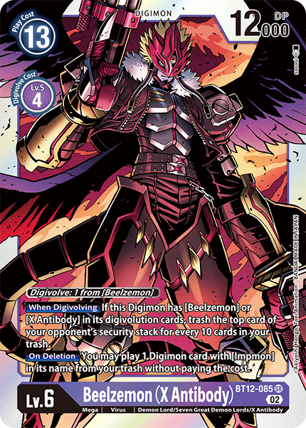 Beelzemon, Across Time · BT12-085