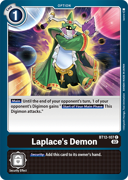 Laplace's Demon, Across Time · BT12-107