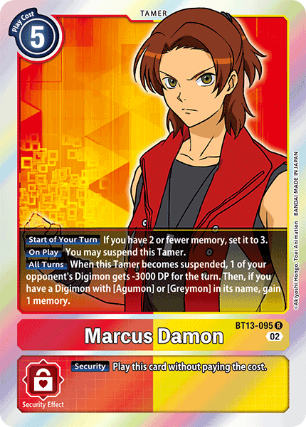 Marcus Damon, Versus Royal Knights · BT13-095
