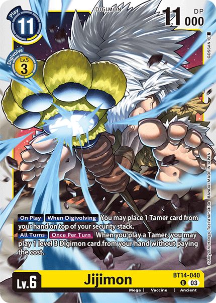 Jijimon, Blast Ace · BT14-040