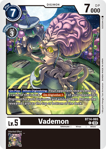 Vademon, Blast Ace · BT14-065
