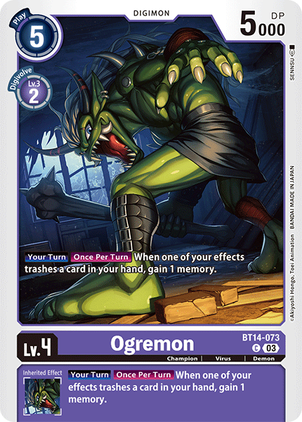 Ogremon, Blast Ace · BT14-073