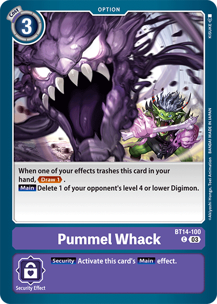 Pummel Whack, Blast Ace · BT14-100