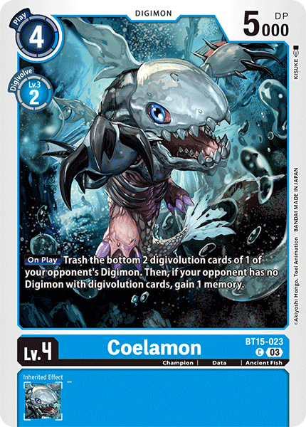 Coelamon, Exceed Apocalypse · BT15-023