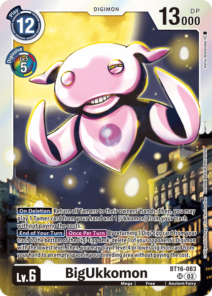 BigUkkomon, Beginning Observer · BT16-083