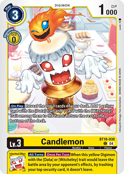 Candlemon, Release Special Booster 2.0 · BT18-030