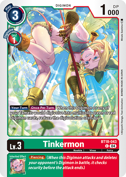 Tinkermon, Release Special Booster 2.0 · BT18-043