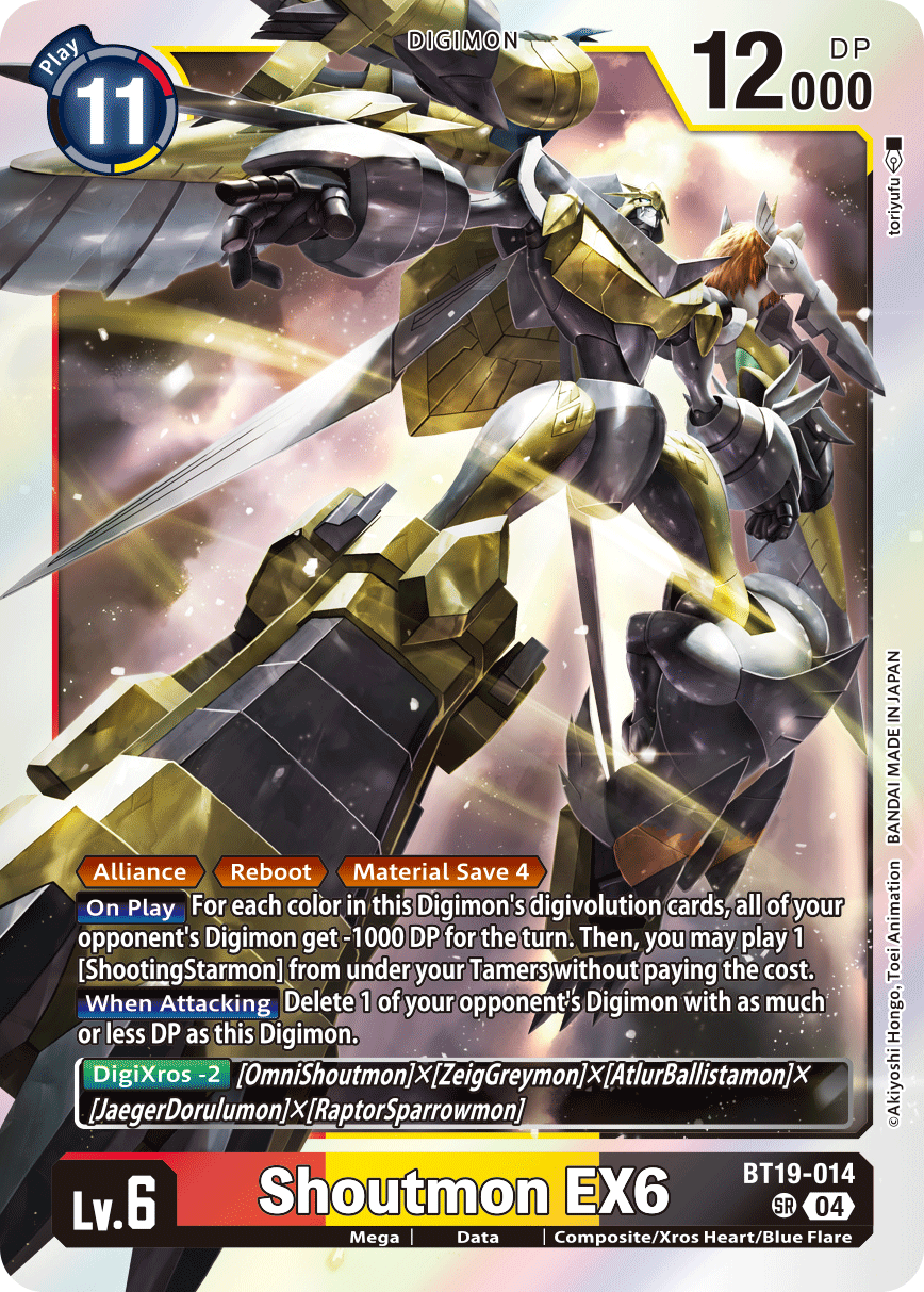 Shoutmon EX6, Release Special Booster 2.5 · BT19-014