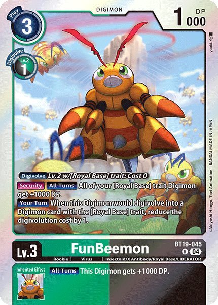FunBeemon, Release Special Booster 2.0 Celebration Event Cards · BT19-045