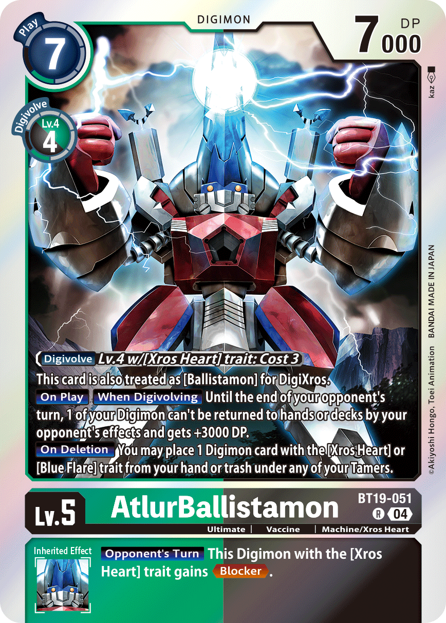 AtlurBallistamon, Release Special Booster 2.5 Celebration Event Cards · BT19-051