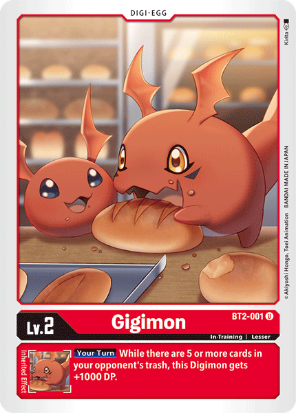 Gigimon, Release Special Booster 1.0 · BT2-001