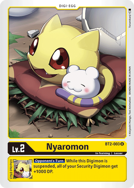 Nyaromon, Release Special Booster 1.5 · BT2-003