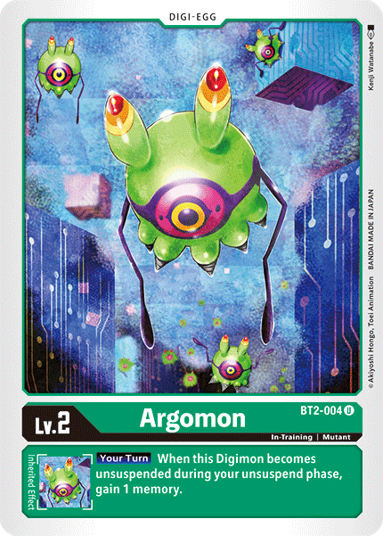 Argomon, Release Special Booster 1.5 · BT2-004