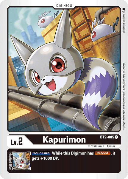 Kapurimon, Release Special Booster 1.0 · BT2-005