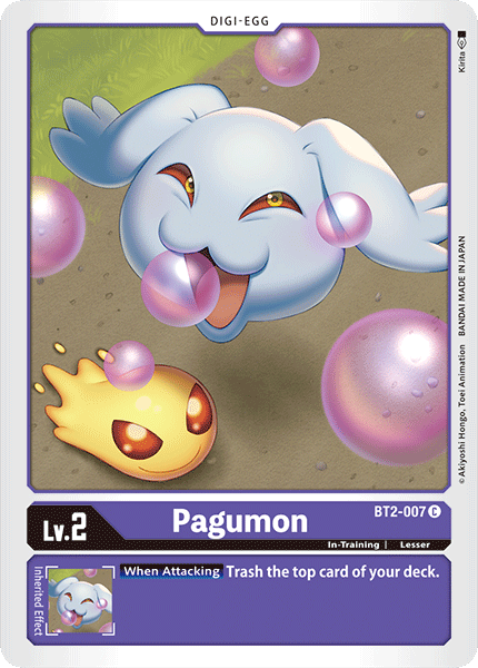 Pagumon, Release Special Booster 1.0 · BT2-007