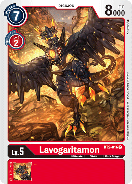 Lavogaritamon, Release Special Booster 1.5 · BT2-016