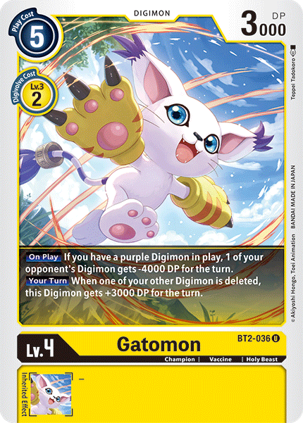 Gatomon, Release Special Booster 1.0 · BT2-036