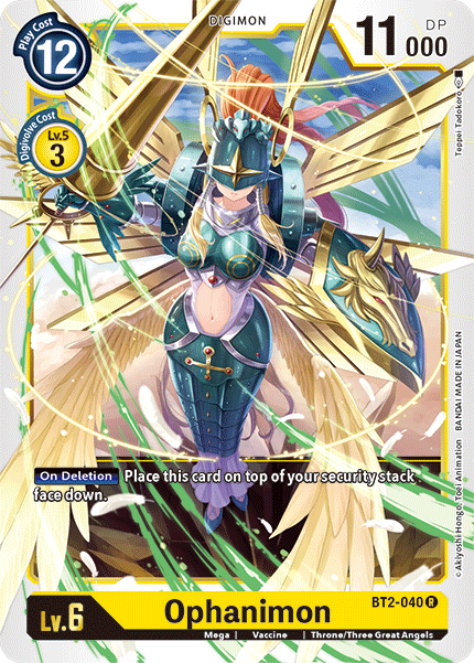Ophanimon, Release Special Booster 1.5 · BT2-040