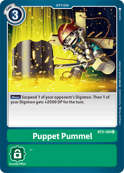 Puppet Pummel, Release Special Booster 1.5 · BT2-100